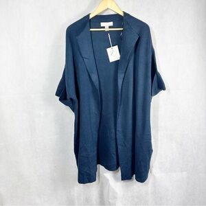 By Design Open Long Line Soft Knit Cardigan Size Medium